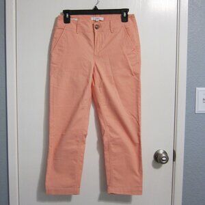 NWOT LOFT Slim Peach Pants Sz 00P
